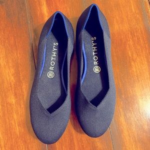 Rothy’s blue flats